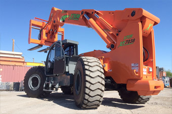 High Pivot Roller Boom